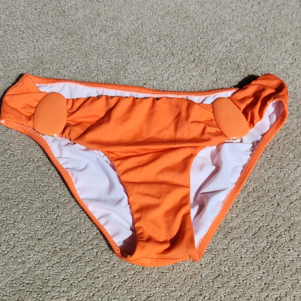 Women's Orange Swim Bottoms